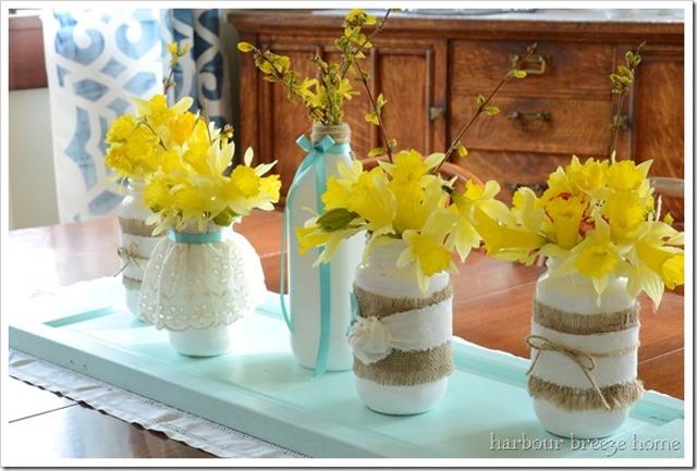 Tabletop Decor Ideas Using Paint