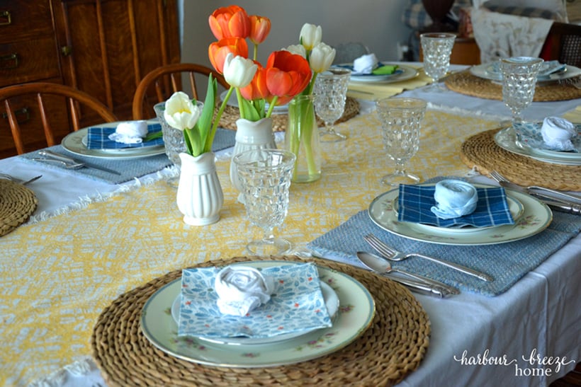 Quick & Simple Spring Table Decor Ideas for Everyday and Entertaining