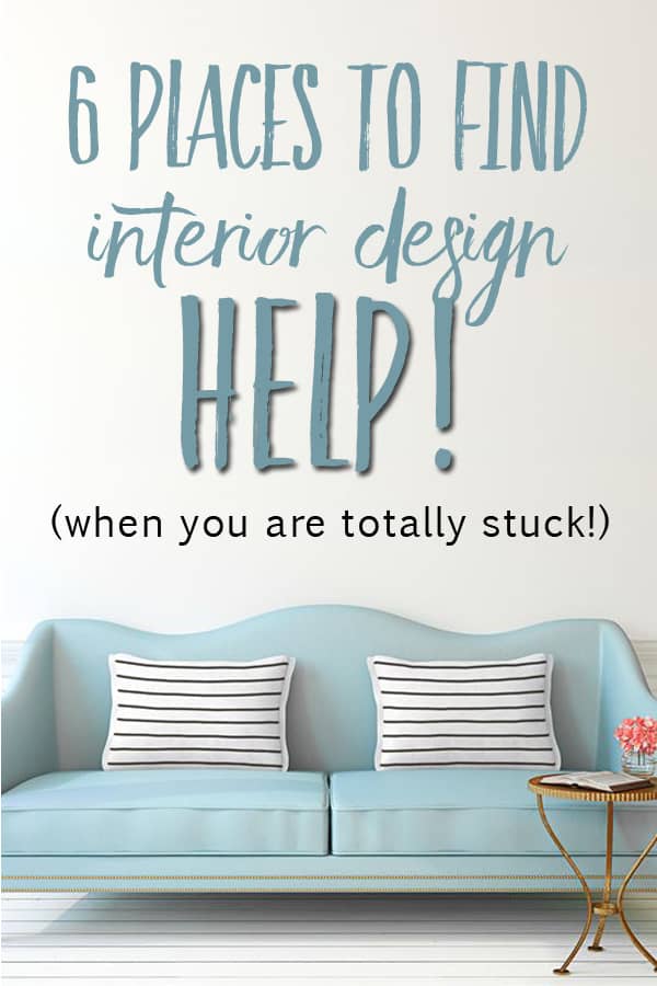 Places to find interior design help