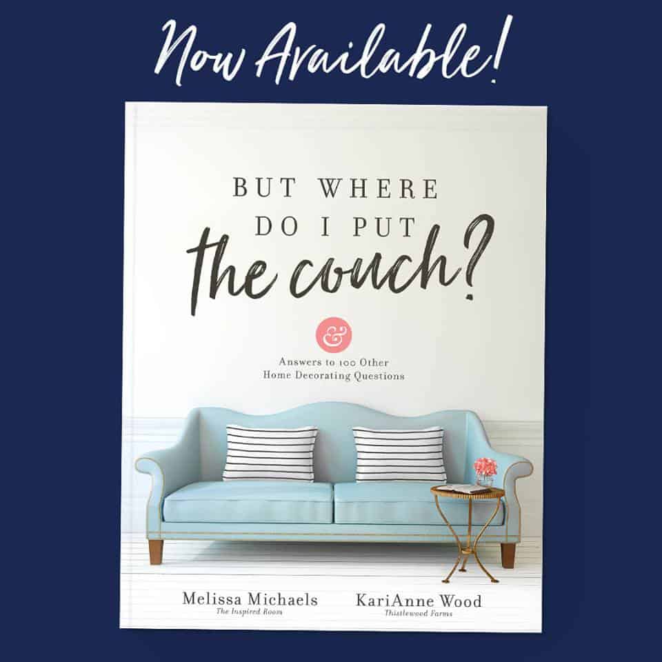 Book called "But Where do I Put the Couch"?" - a resource to help with home decorating