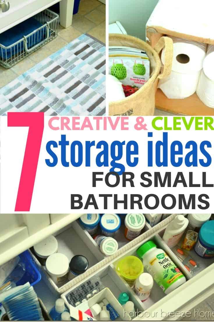 7 Tips for Small Bathroom Organization