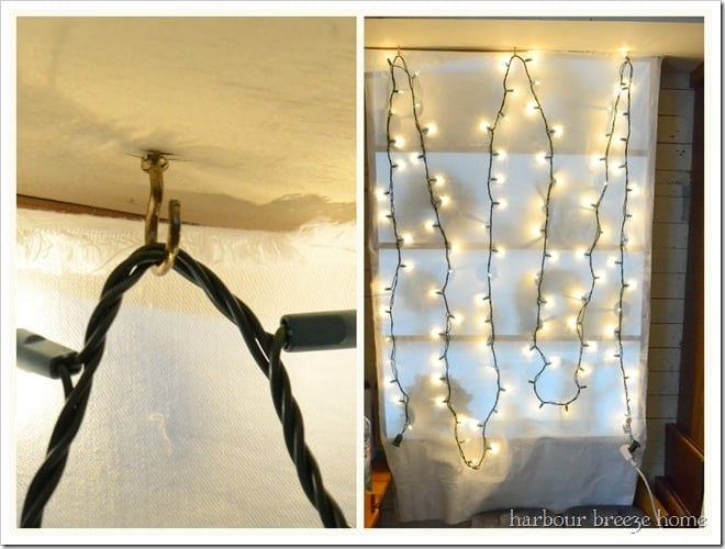 christmas bookcase with twinkles at Bildirimlerim