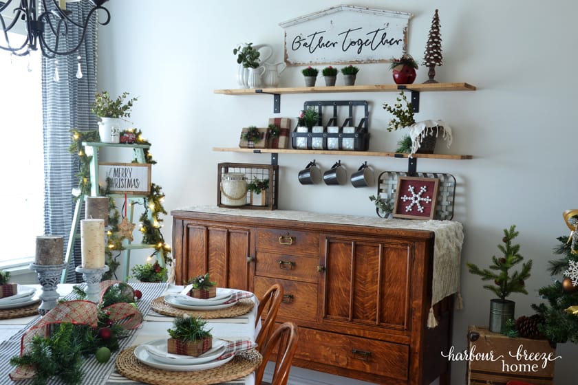 A Farmhouse Christmas Tour (in a Townhouse!)
