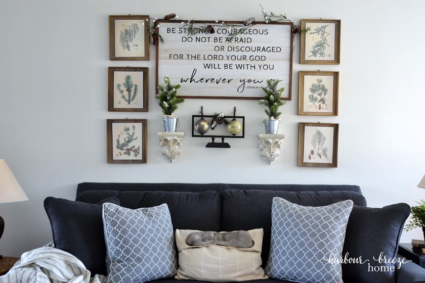 A Farmhouse Christmas Tour (in a Townhouse!)
