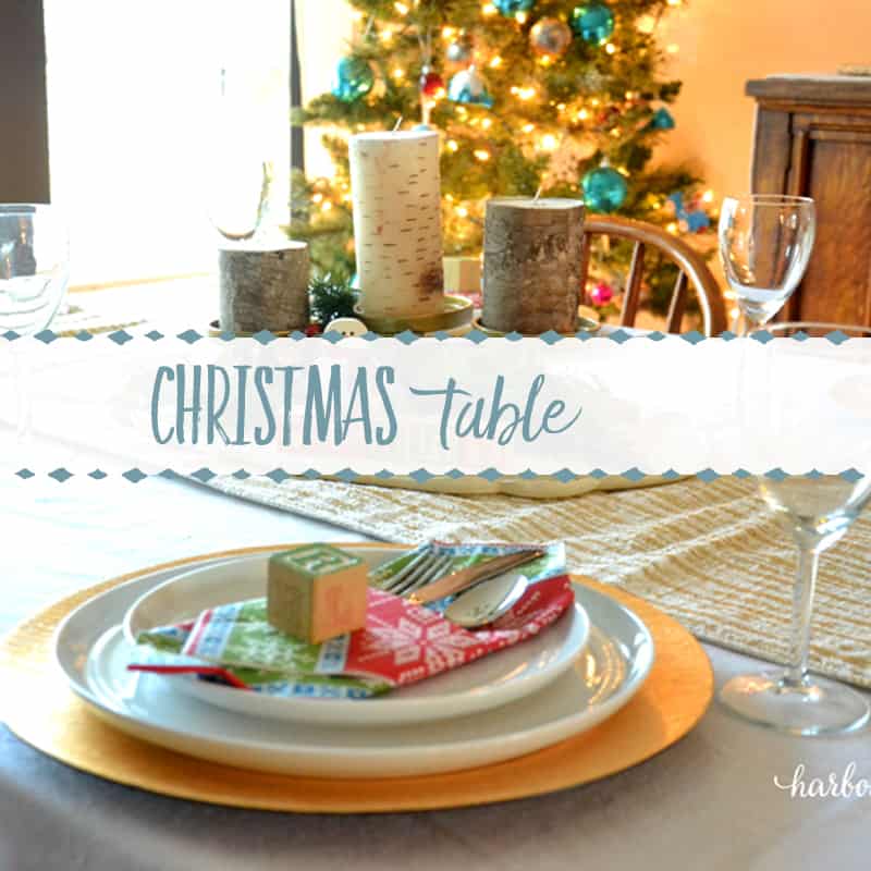 Easy Festive Table Arrangements