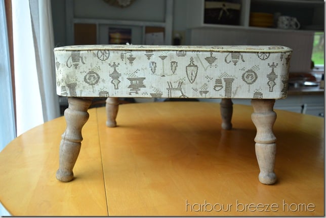 Stylish Footstool Transformation
