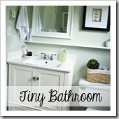 small bathroom redo