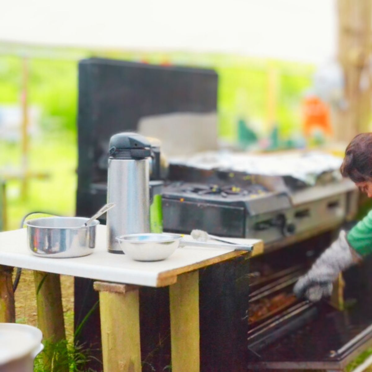 Cooking Adventure at Woodsman Camp Kitchen