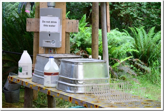 washing station