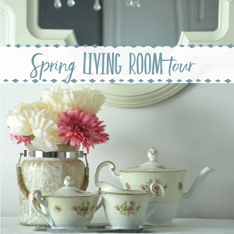 Brightening a Small Living Space with Spring Touches