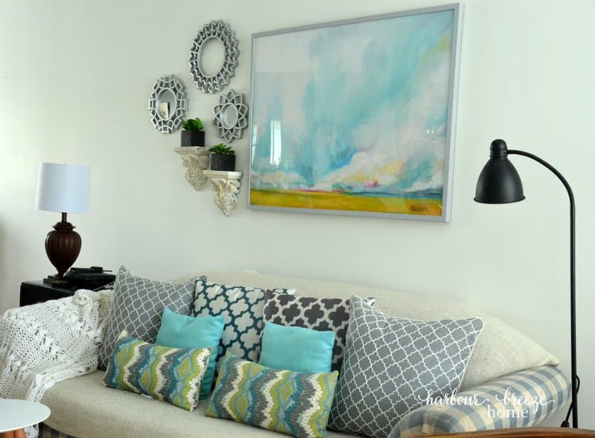 How to Add Spring to Your Small Living Room: The Canadian Bloggers SPRING Home Tour