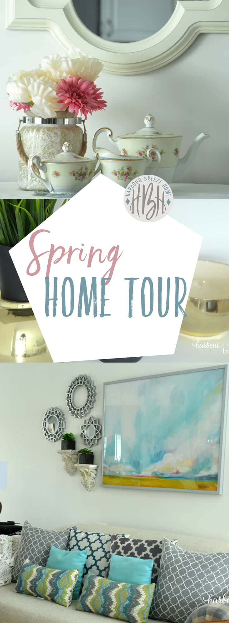 How to Add Spring to Your Small Living Room: The Canadian Bloggers SPRING Home Tour
