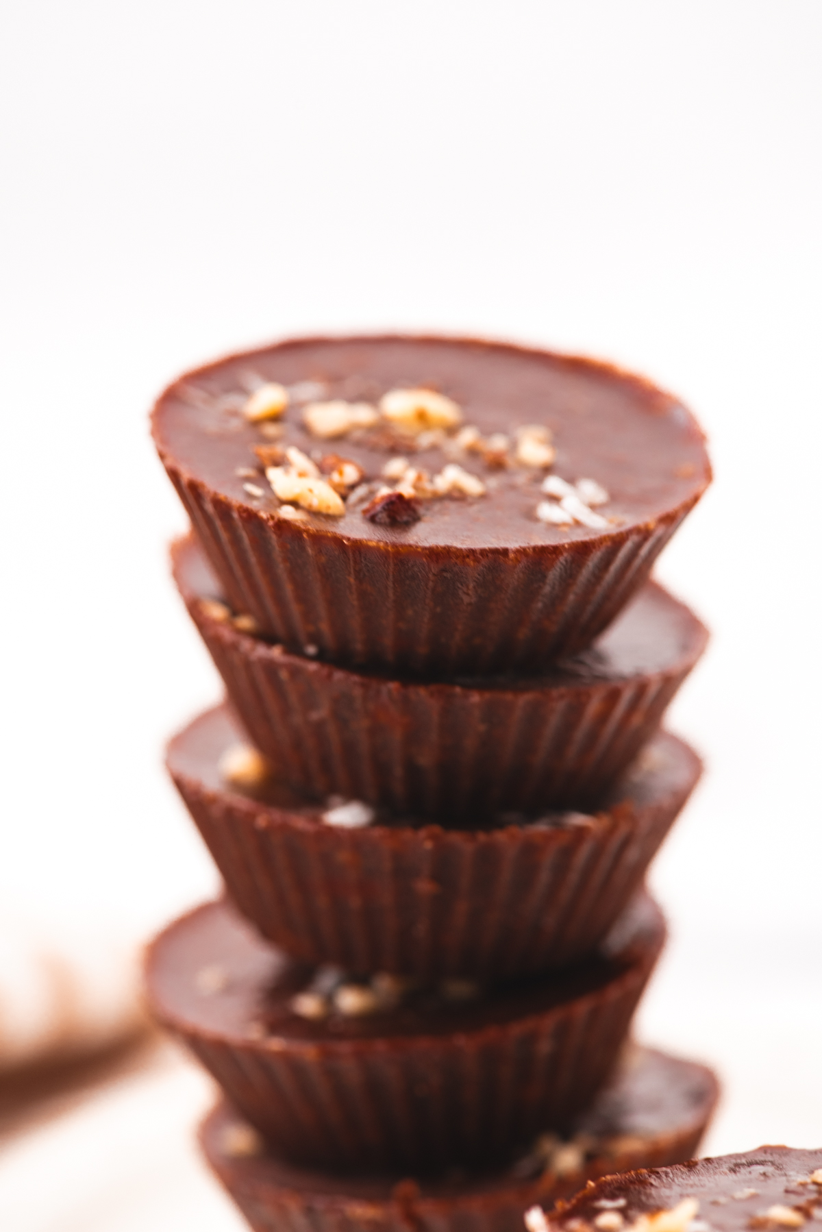 Easy Almond Butter Chocolate Cups (Fat Bombs)