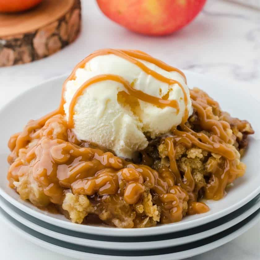 Simple Apple Crisp with Ready-Made Filling