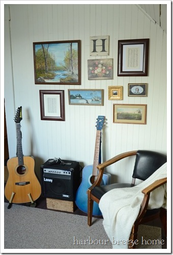 half guitar wall
