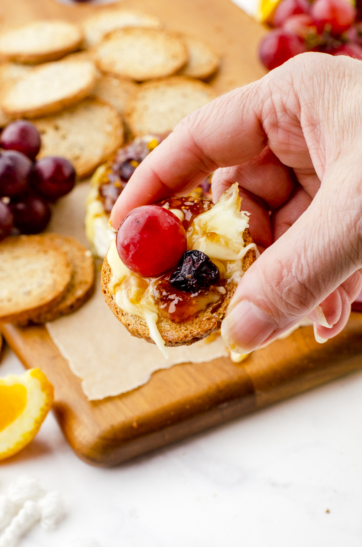 Baked Brie with Fig Jam & Cranberries – An Easy & Elegant Appetizer Recipe