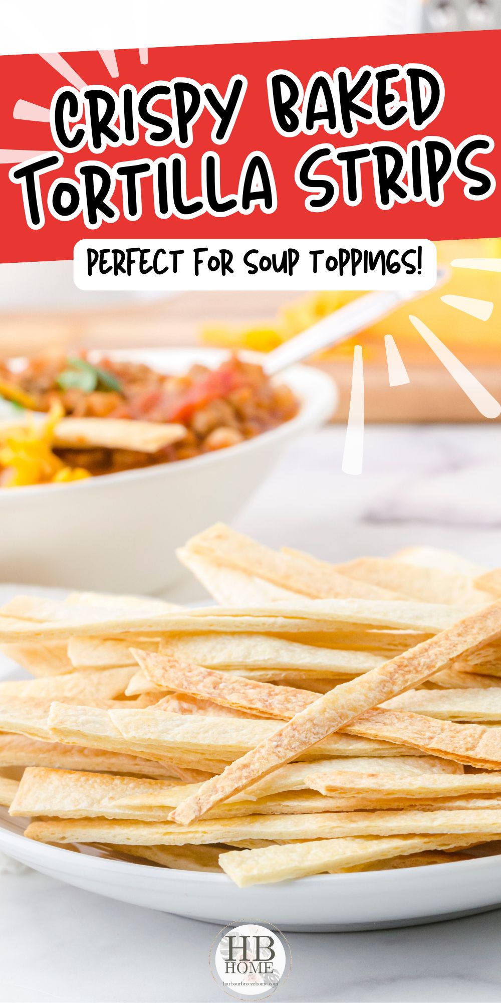 How to Make Crispy Baked Tortilla Strips