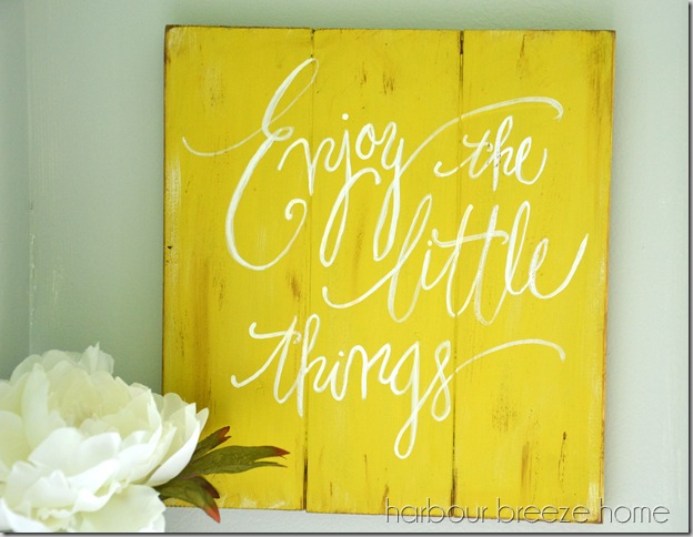 enjoy sign
