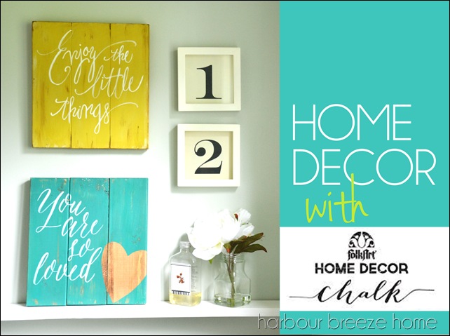 folkart chalk projects