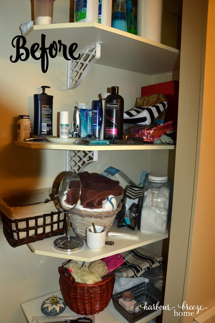 Bathroom Vanity Organization