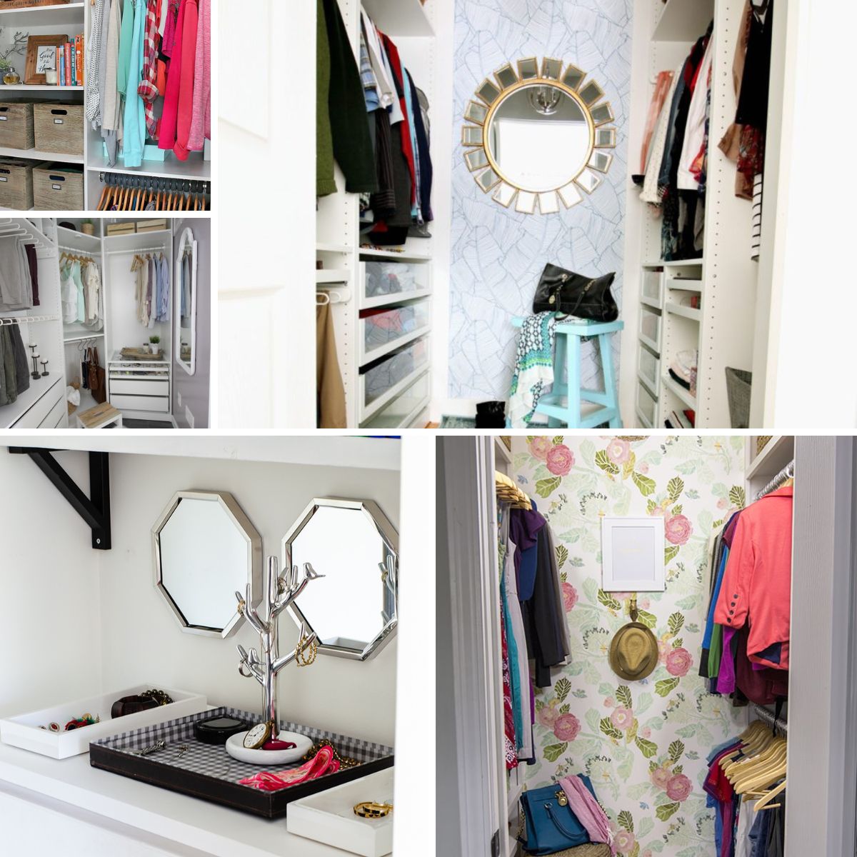 Smart Solutions for Tiny Bedroom Closets