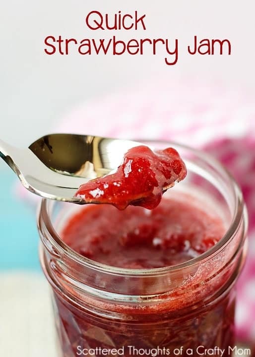 Image for Easy Strawberry Jam Recipe with no Pectin.