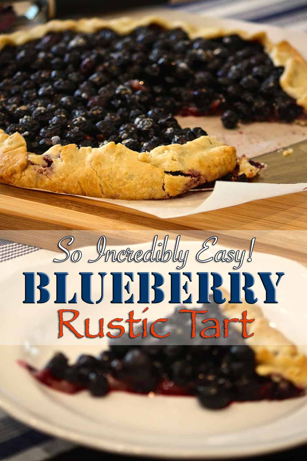 Image for Rustic Summer Blueberry Tart