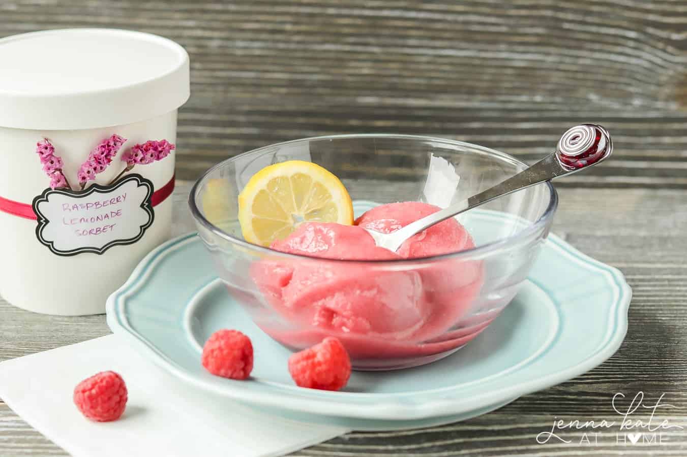 Image for Raspberry Lemon Sorbet