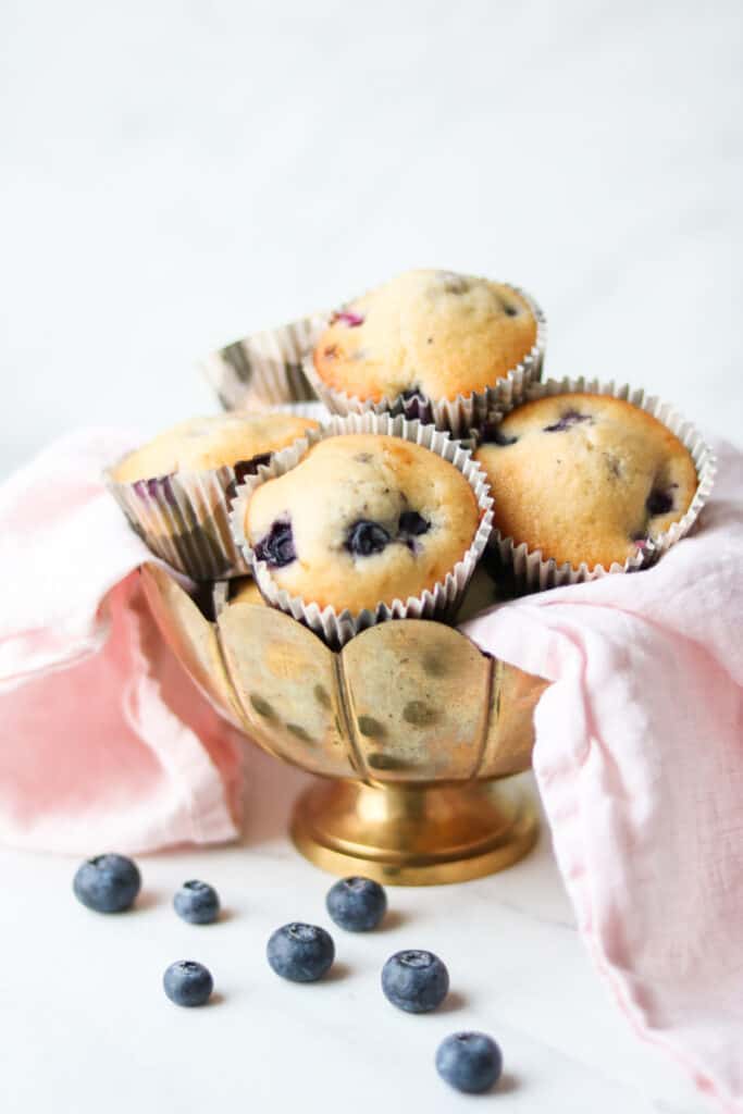 Image for One Bowl Blueberry Muffins