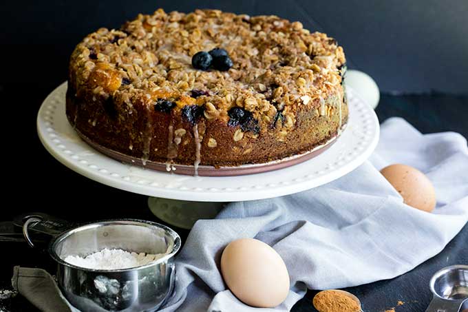 Image for Blueberry Sour Cream Coffee Cake