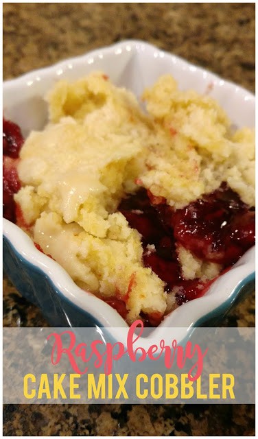 Image for Raspberry Cake Mix Cobbler