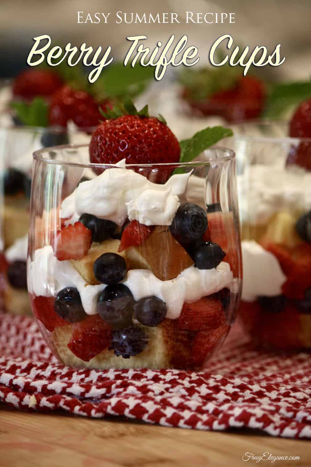 Image for Berry Trifle Cups - FrugElegance