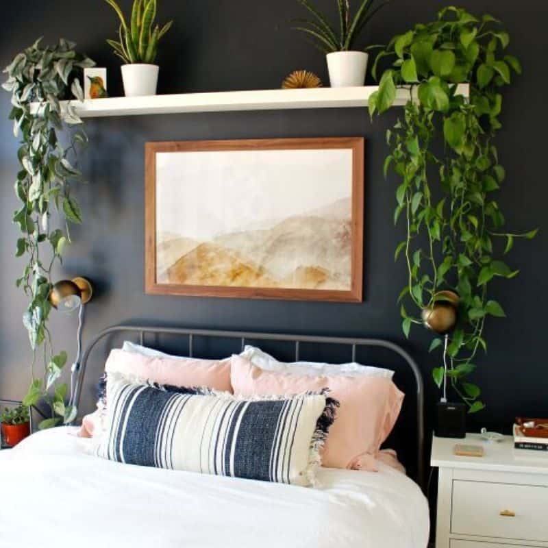 Bildirimlerim: Elegant Black Accent Walls Transforming Bedroom Design