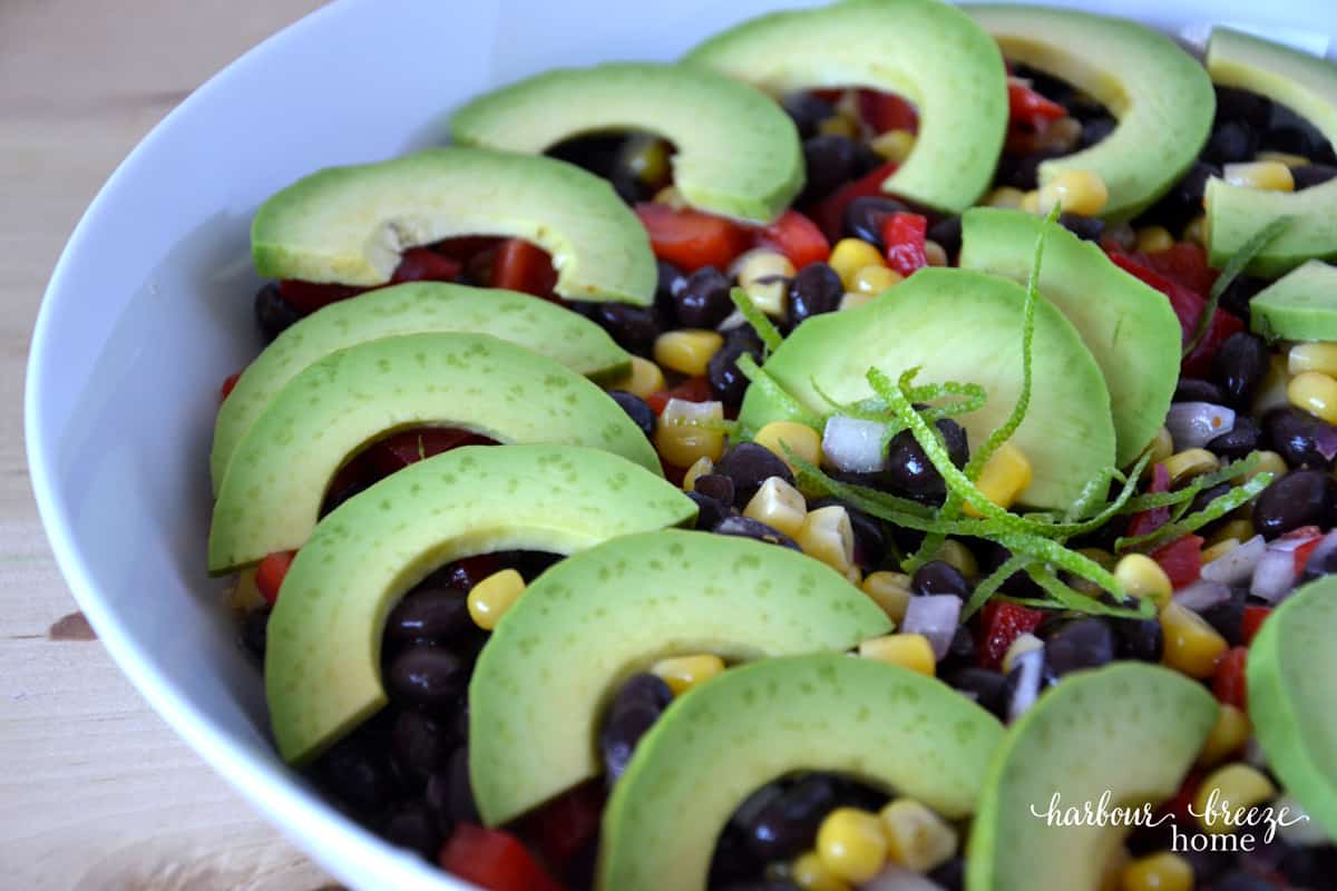 black bean salad