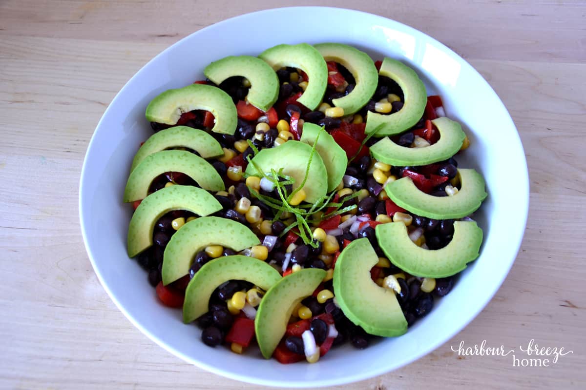 black bean salad
