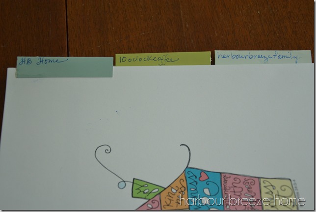 blog post organizer