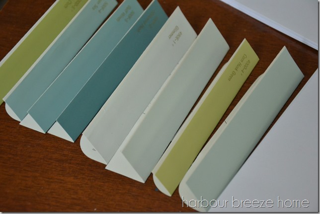 cut apart paint strips