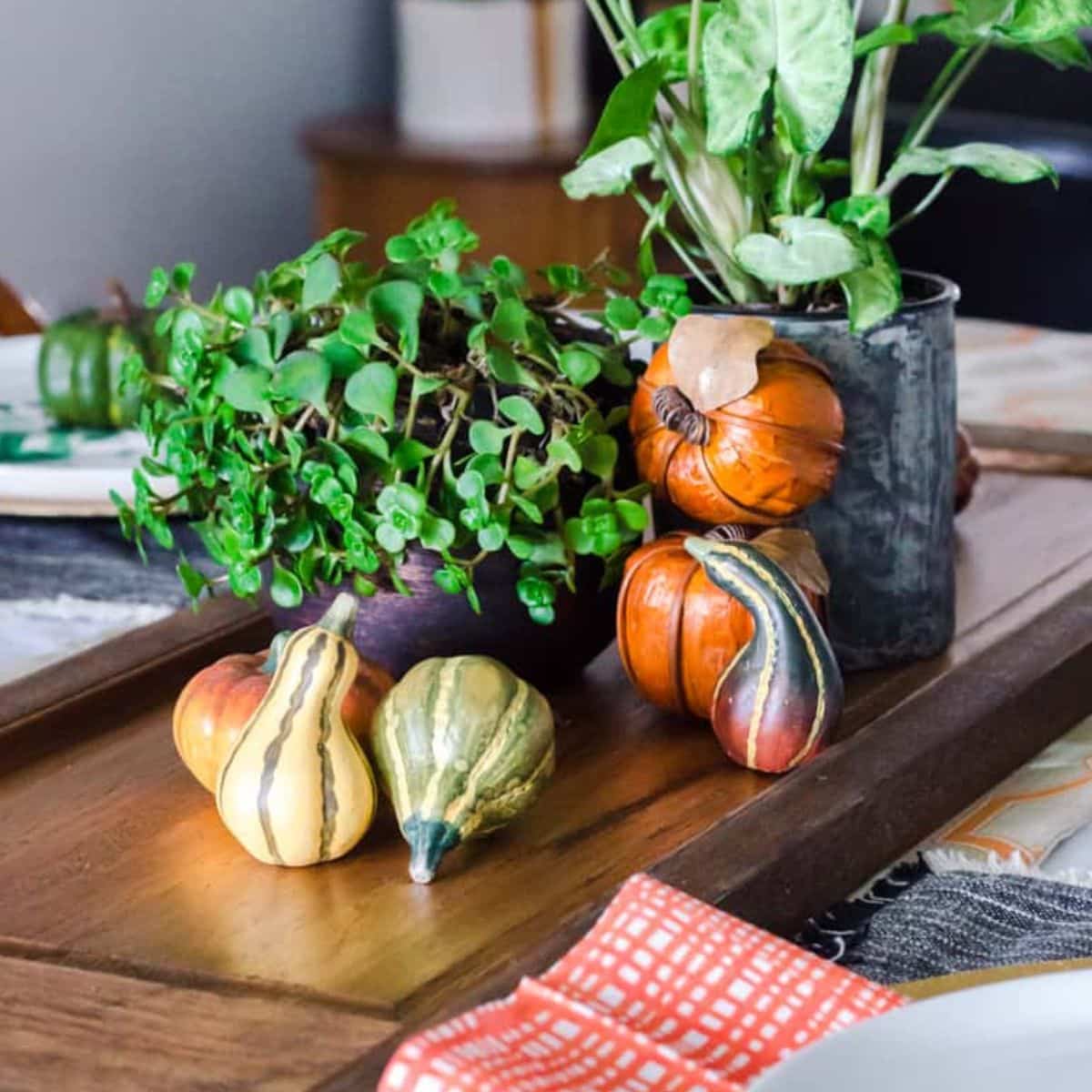 Easy Boho Fall Table Decor Ideas