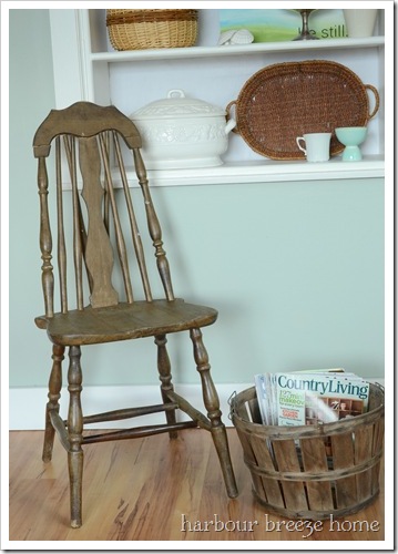 old wooden chair
