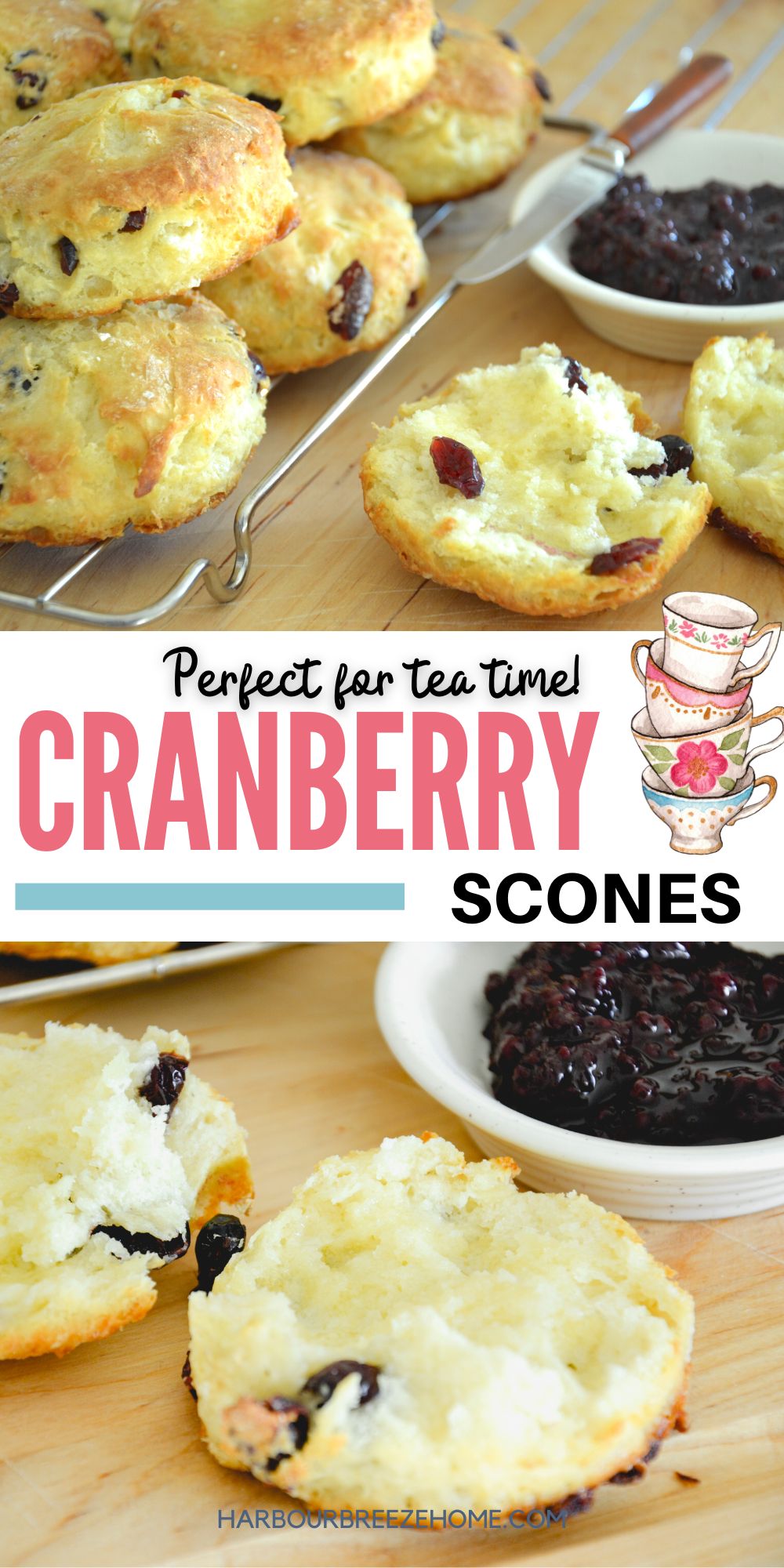 Buttermilk Cranberry Scones