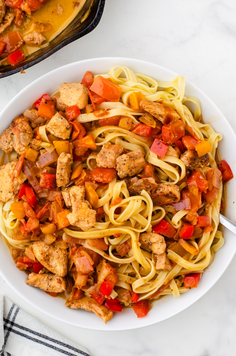 Creamy Cajun Chicken Pasta