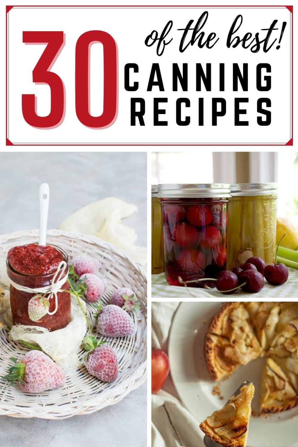 a collage of canned goods pictures