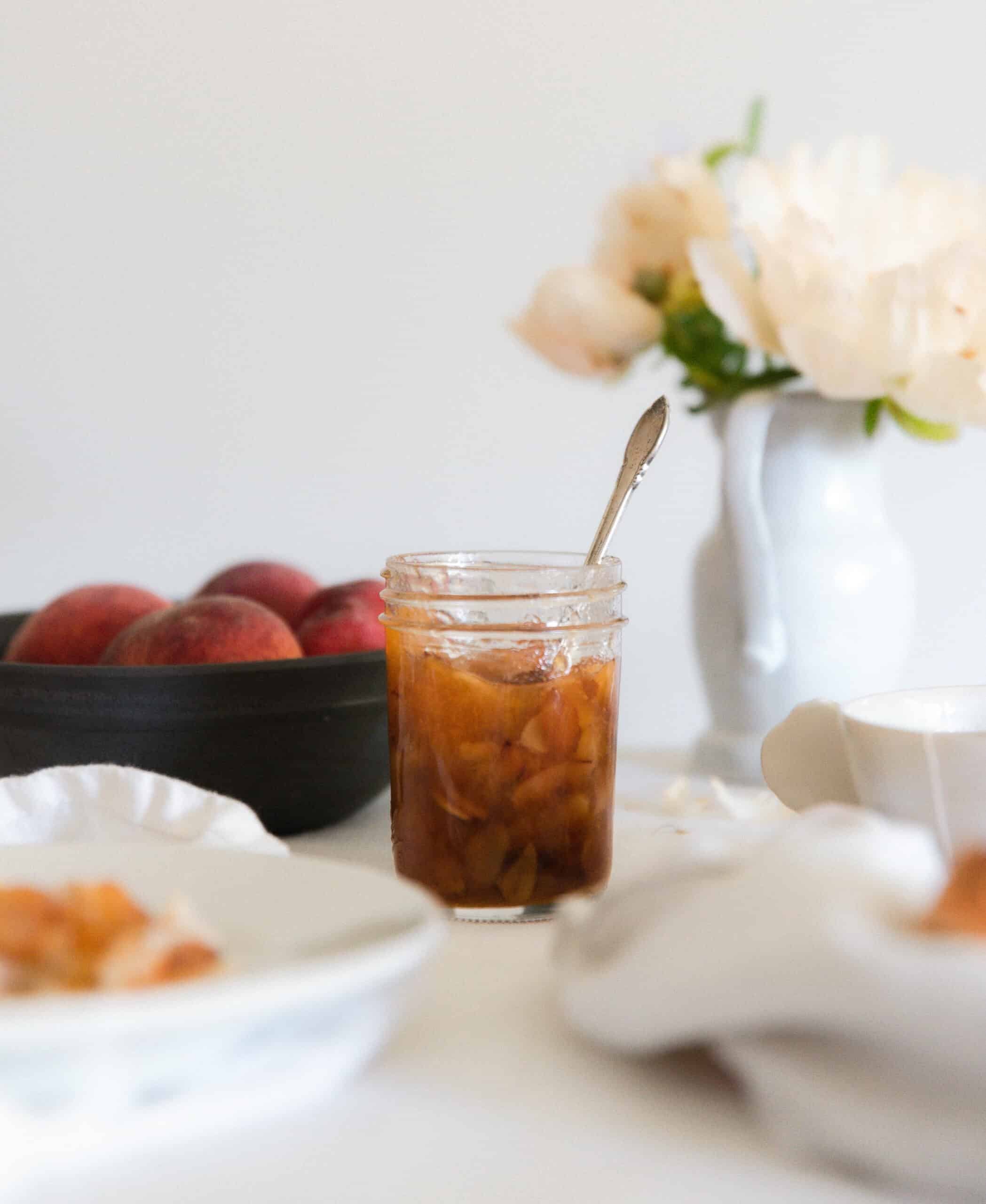 Image for Peach and Toasted Almond Jam - Boxwood Ave