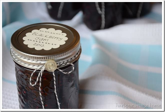 Labels are a handy canning jam supply you'll be glad you have!