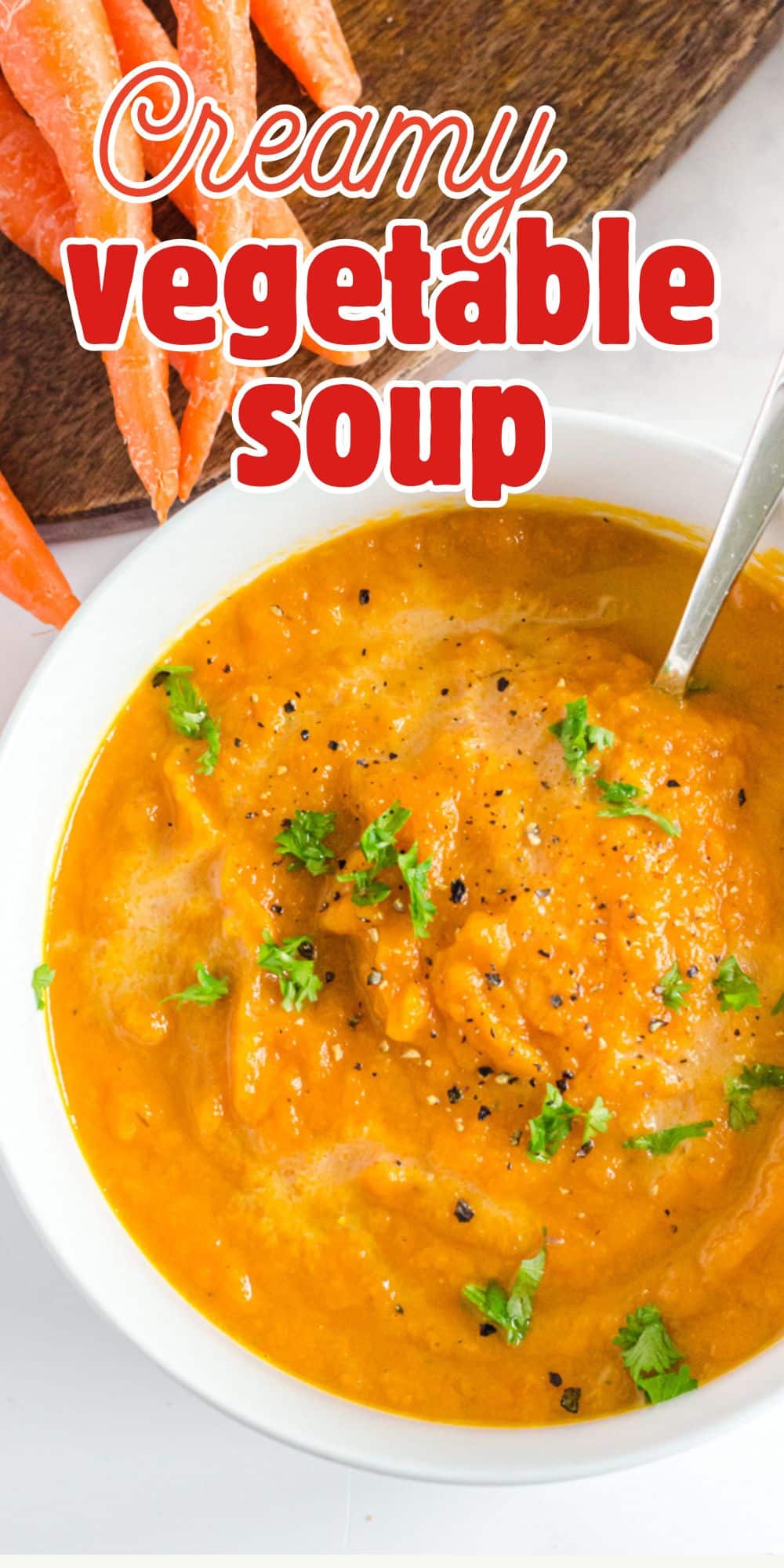 Easy Creamy Vegetable Soup
