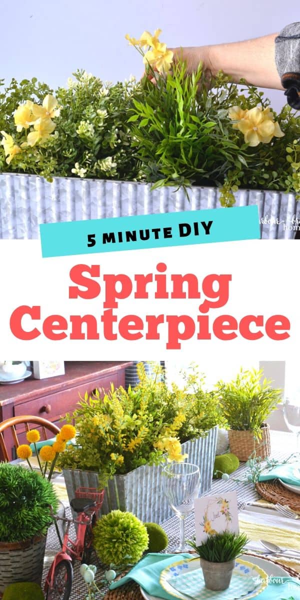 Celebrate the Season with a Spring Centerpiece and Tablescape