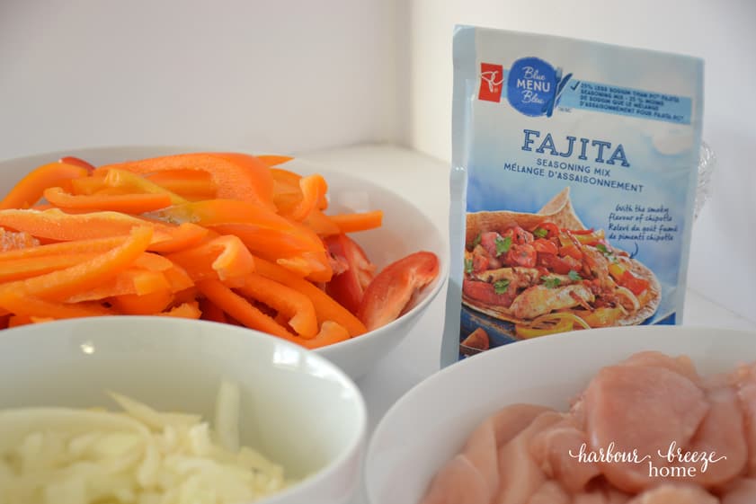 Easy Chicken Fajitas