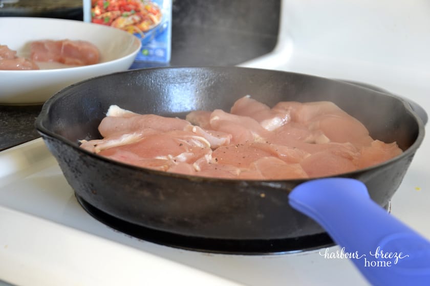 Easy Chicken Fajitas