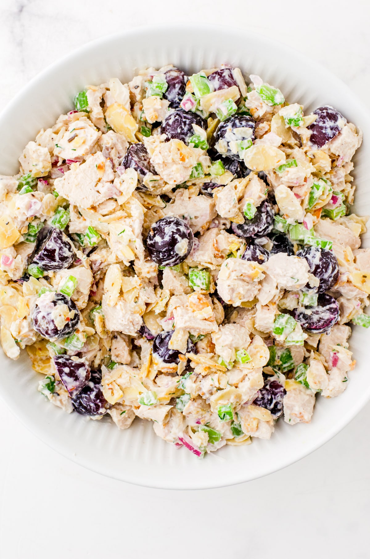 The Best Chicken Salad with Grapes and Almonds