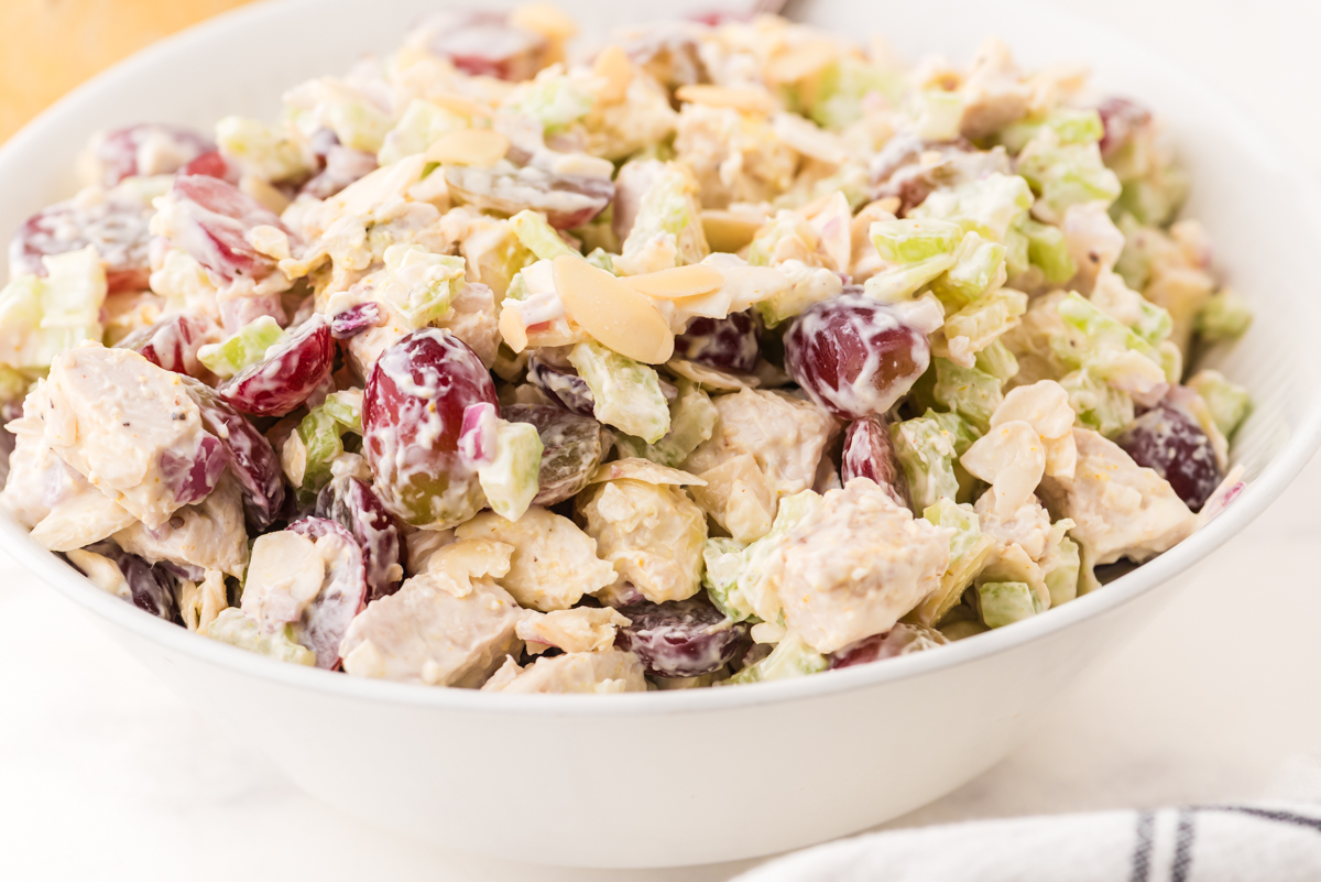 The Best Chicken Salad with Grapes and Almonds